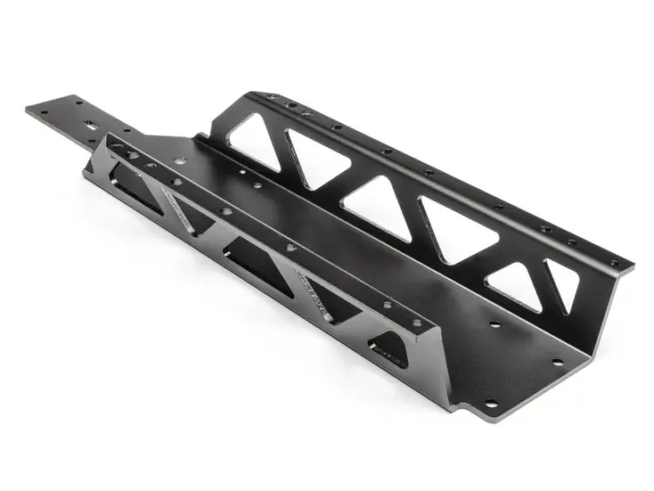 MAIN CHASSIS 4MM (GUNMETAL)