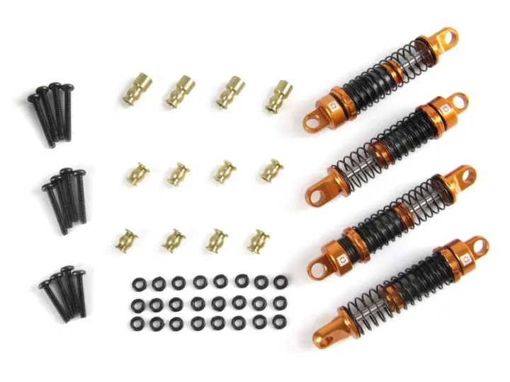 Aluminum Oil-Filled Shock Set (Assembled/4pcs)
