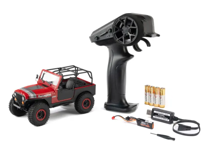 Axial SCX30 Jeep CJ-7 GenRight 4X4 1/30 Rock Crawler RTR