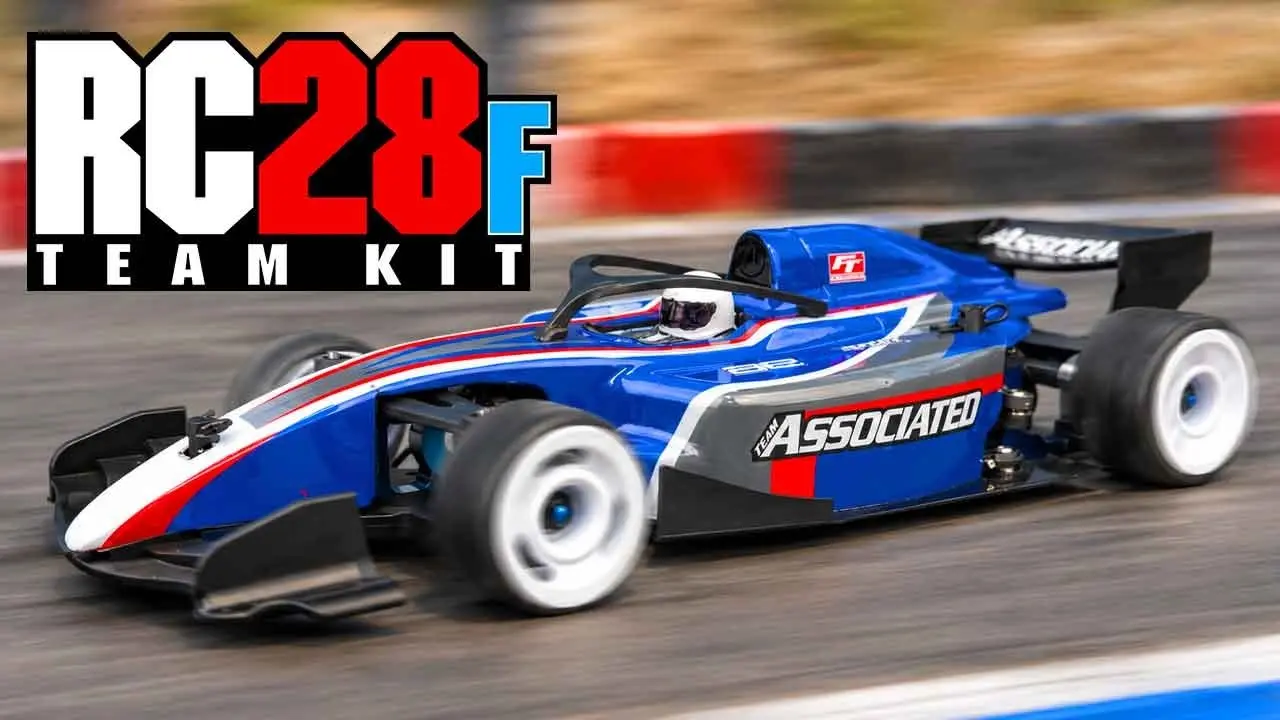 Team Associated RC28F Team 1/28 F1 ასაწყობი ნაკრები — ვიდეო მიმოხილვა