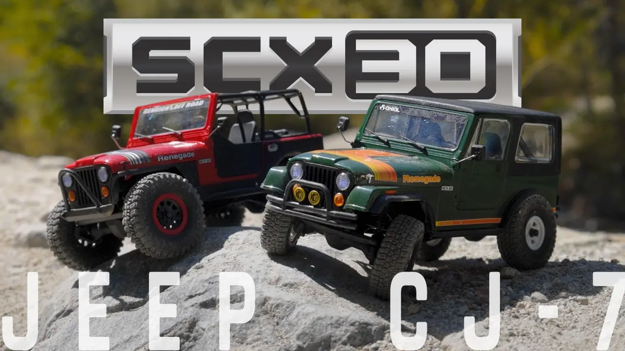 Axial SCX30 Jeep CJ-7 GenRight 1/30 როკ კროულერი — ვიდეო მიმოხილვა