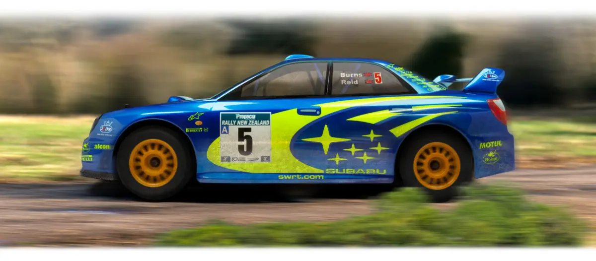 WR8 FLUX 2001 WRC Subaru Impreza RTR