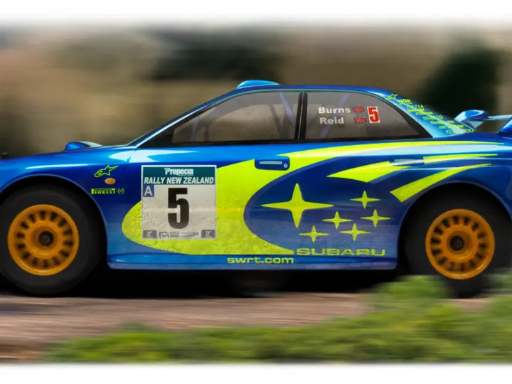 WR8 FLUX 2001 WRC Subaru Impreza RTR