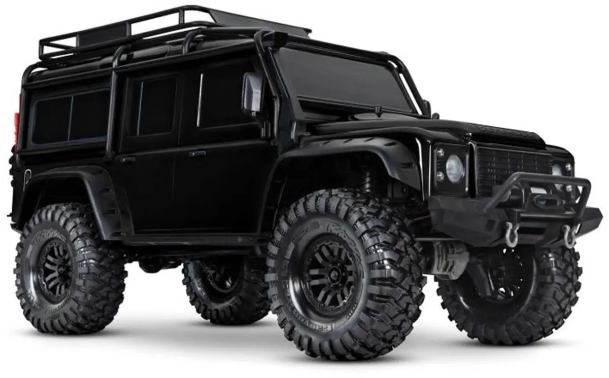 Black Traxxas TRX-4 Land Rover Defender